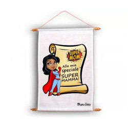 locandina parete 30x45 scritta alla mia speciale super mamma regalo festa