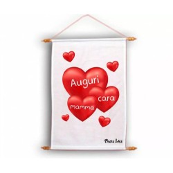locandina parete 30x45 scritta auguri cara mamma regalo festa compleanno