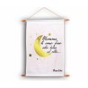 locandina parete 30x45 scritta mamma ti amo luna regalo festa compleanno