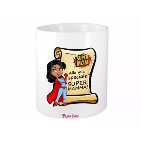 portapenne 8x10 scritta alla mia speciale super mamma regalo compleanno festa