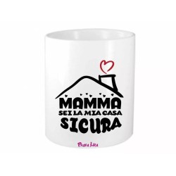 portapenne 8x10 scritta mamma sei la mia casa sicura regalo compleanno festa