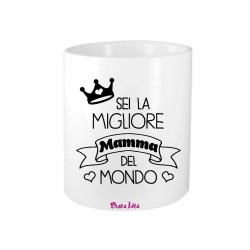 portapenne 8x10 scritta sei la migliore mamma del mondo regalo compleanno festa
