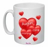 tazza mug 8x10 scritta auguri cara mamma idea regalo festa figli cuori rossi