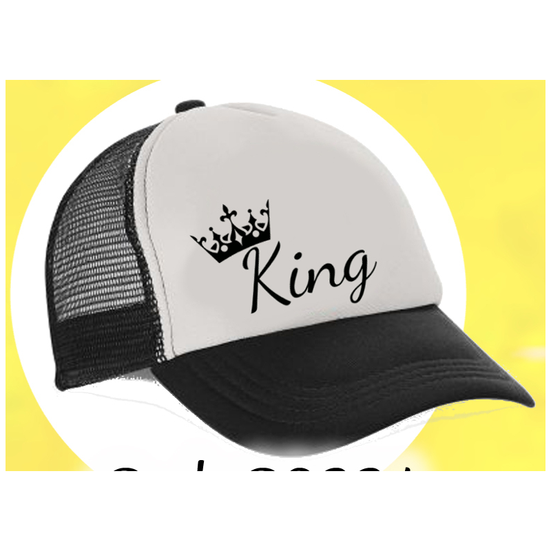 cappello cappellino visiera  scritta king