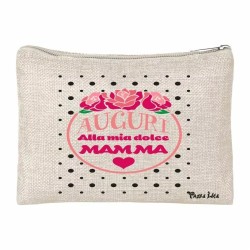 pochette bustina porta oggetti scritta auguri dolce mamma festa regalo compleann