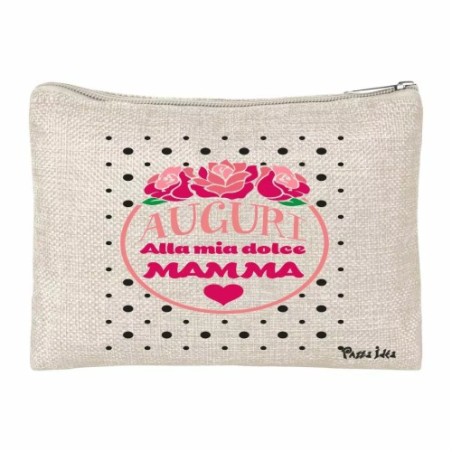 pochette bustina porta oggetti scritta auguri dolce mamma festa regalo compleann