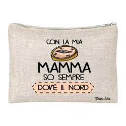 pochette bustina porta oggetti scritta mamma festa auguri regalo compleanno