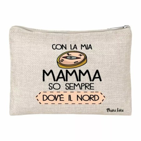 pochette bustina porta oggetti scritta mamma festa auguri regalo compleanno
