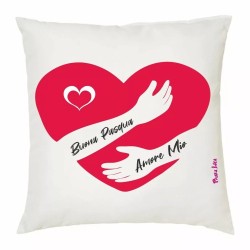 cuscino 40x40 cm scritta buona pasqua amore mio regalo fidanzato fidanzata