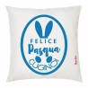 cuscino con imbottitura 40x40 cm scritta felice pasqua cugino regalo