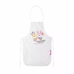 grembiule bianco cucina scritta ad un amica speciale serena pasqua regalo