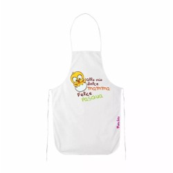 grembiule bianco cucina scritta alla mia dolce mamma felice pasqua regalo