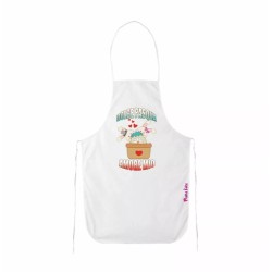 grembiule bianco cucina scritta dolce pasqua amore mio regalo fidanzata