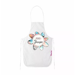 grembiule bianco cucina scritta felice pasqua regalo famigliari amici parenti