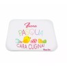 mouse pad tappetino scritta buona pasqua cara cugina regalo cugini