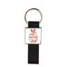 portachiave pelle metallo scritta buona pasqua regalo uovo rosa famiglia parenti