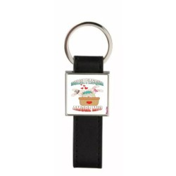 portachiave pelle metallo scritta dolce pasqua amore mio regalo fidanzato