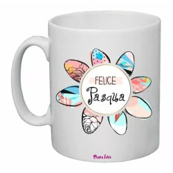 tazza ceramica 8x10 scritta felice pasqua regalo famiglia amici amore
