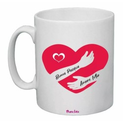 tazza mug 8x10 scritta buona pasqua amore mio cuore rosso idea regalo abbraccio