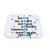 mouse pad tappetino pc scritta maestro festa compleanno scuola anno insegnante