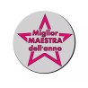 mouse pad tappetino pc scritta miglior maestra dell'anno scuola insegnante