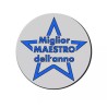 mouse pad tappetino pc scritta miglior maestro dell'anno scuola insegnante
