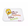 mouse pad tappetino scritta alla mia dolce mamma felice pasqua regalo