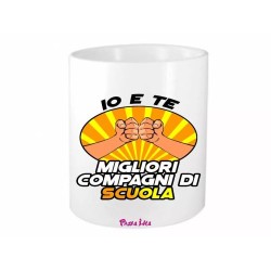 portapenne 8x10 scritta io e te migliori compagni di scuola idea regalo amici