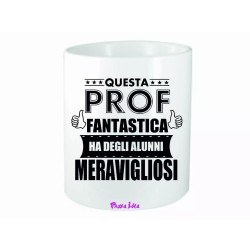 portapenne 8x10 scritta prof fantastica professoressa insegnante scuola regalo
