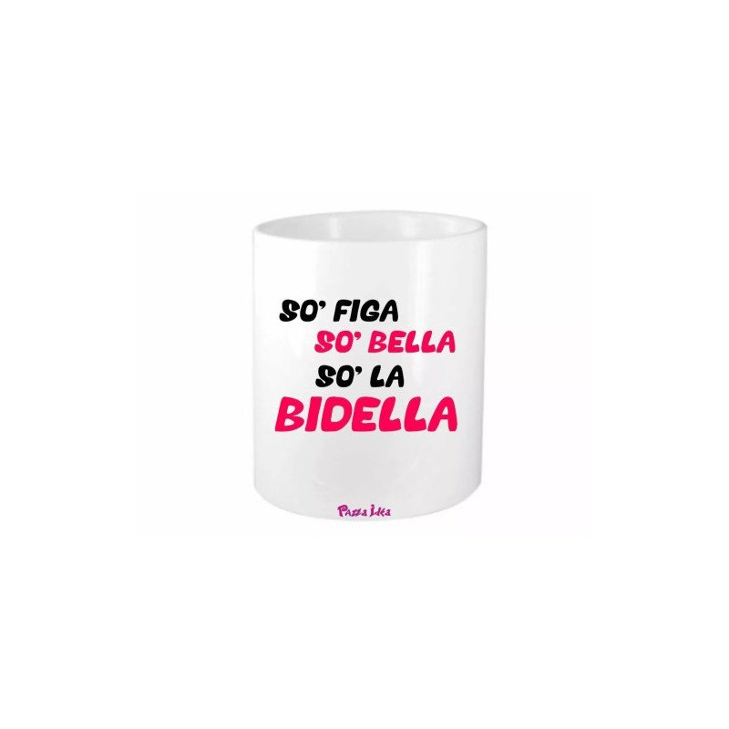 portapenne 8x10 scritta so figa so bella so la bidella fine scuola idea regalo
