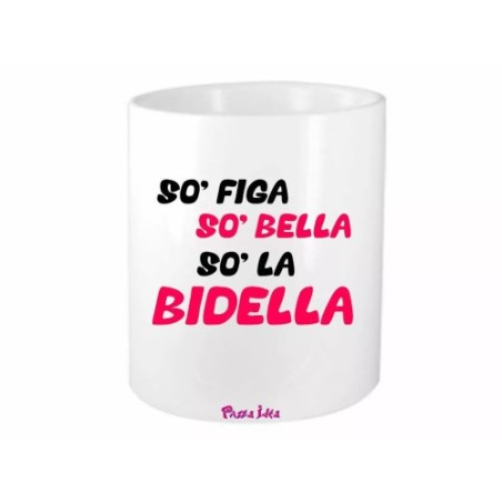 portapenne 8x10 scritta so figa so bella so la bidella fine scuola idea regalo