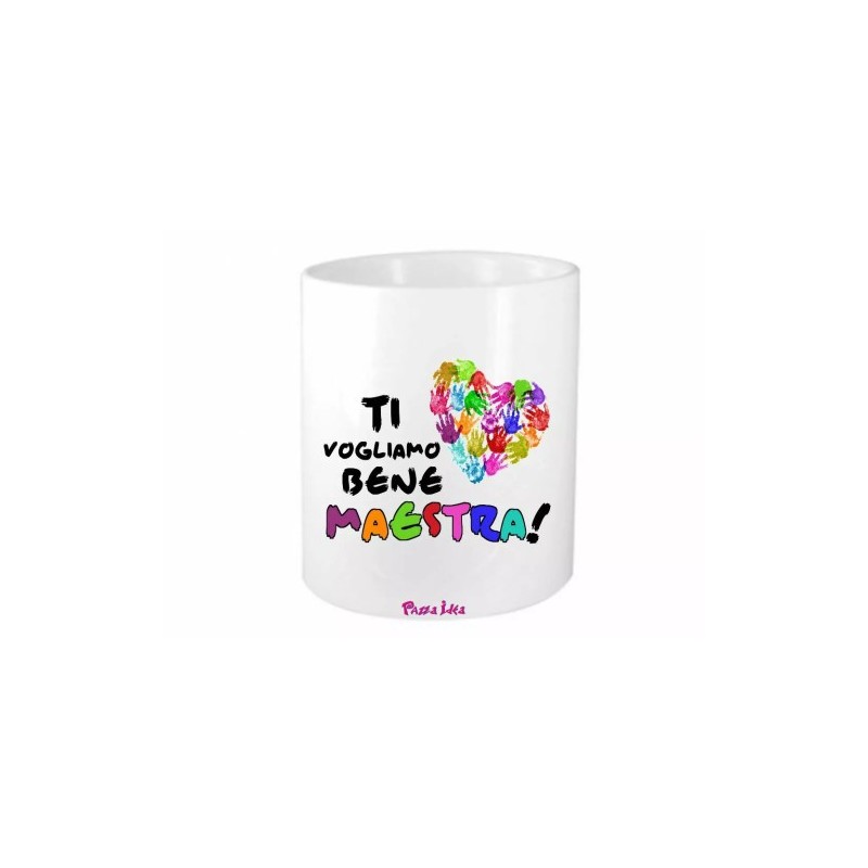 portapenne 8x10 scritta ti vogliamo bene maestra insegnante fine scuola regalo