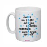 tazza 8 x 10 cm scritta MAESTRO insegnante auguri compleanno festa party scuola