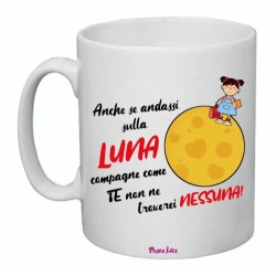 tazza scritta compagne come te non ne troverei scuola idea regalo amica compagna