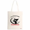 borsa ecru 34x39 scritta la felicita' e mamma festa regalo compleanno