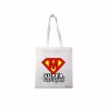borsa poliestere 36x40 scritta super maestra fine scuola regalo insegnante