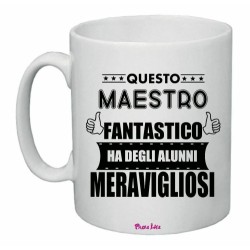 tazza 8 x 10 scritta maestro alunni meravigliosi auguri compleanno scuola