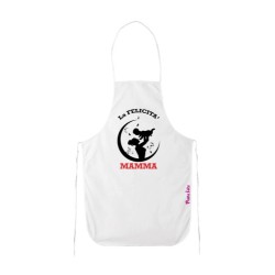 grembiule cucina scritta la felicita e mamma festa regalo compleanno