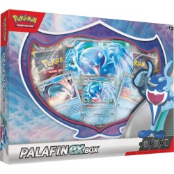 Pokémon - Collezione Box Palafin-EX - ENG con 4 bustine card pokemon 4 carte ultra rare
