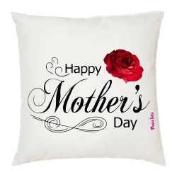 cuscino 40 x 40 scritta happy mother's idea regalo festa della mamma compleanno