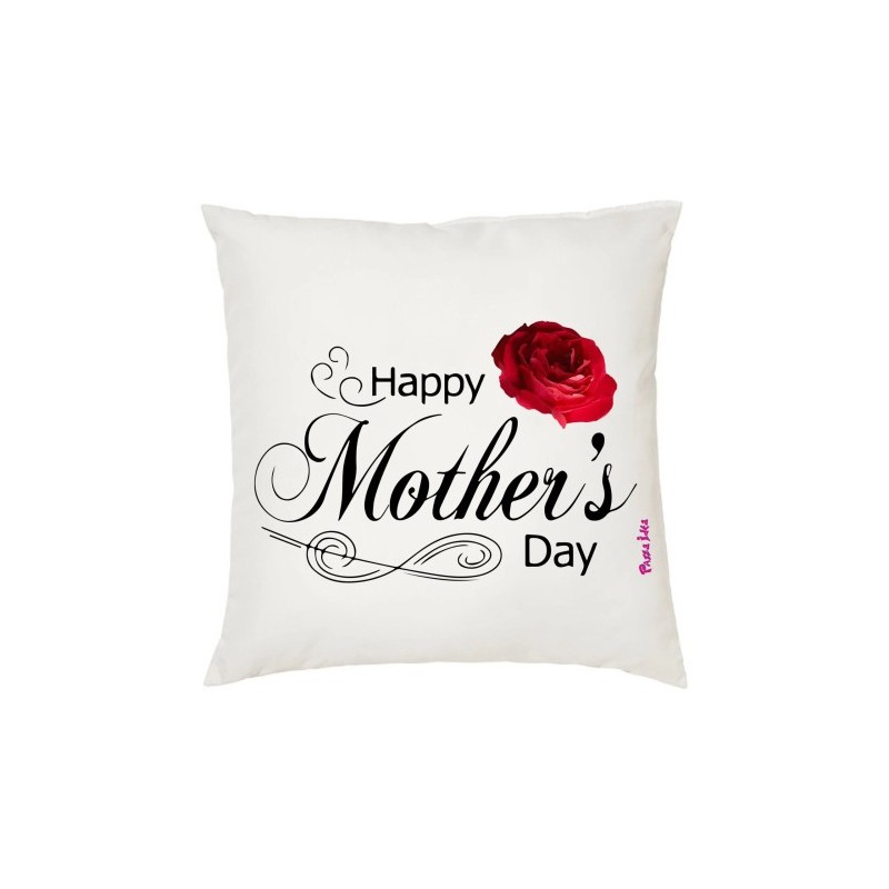 cuscino 40 x 40 scritta happy mother's idea regalo festa della mamma compleanno