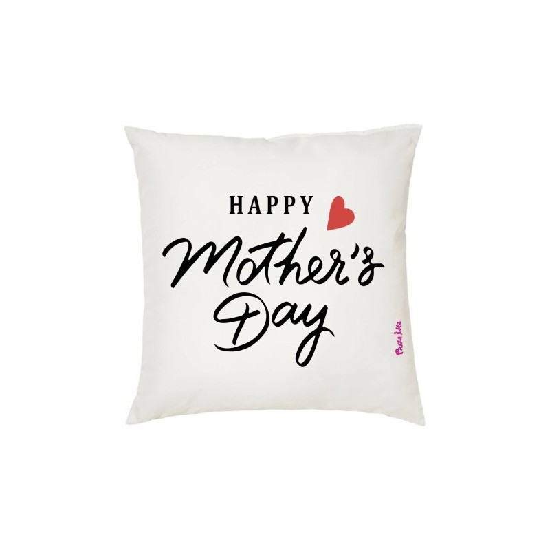 cuscino 40x40 scritta happy mother day idea regalo festa della mamma compleanno
