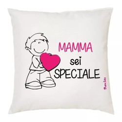 cuscino 40x40 scritta mamma sei speciale idea regalo festa compleanno