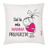 cuscino 40x40 scritta sei la mia mamma preferita idea regalo festa compleanno