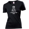 T-shirt donna in cotone con stampa Agricoltore Nick