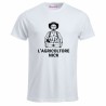 T-shirt in cotone con stampa Agricoltore Nick