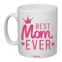 tazza ceramica 8x10 scritta best mom ever regalo festa della mamma compleanno
