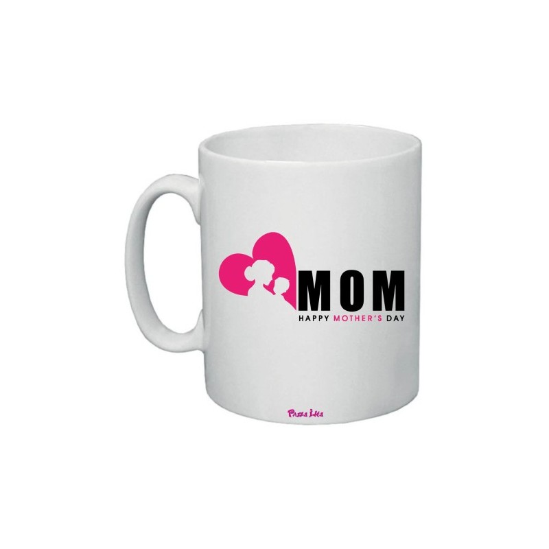 tazza ceramica 8x10 scritta happy mother's regalo festa della mamma compleanno