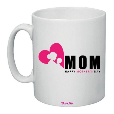 tazza ceramica 8x10 scritta happy mother's regalo festa della mamma compleanno