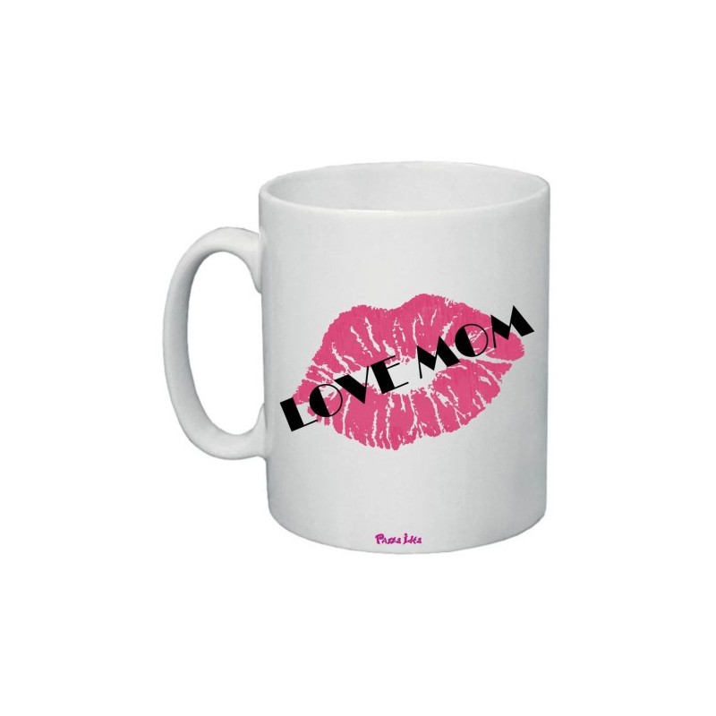 tazza ceramica 8x10 scritta love mom idea regalo festa della mamma compleanno